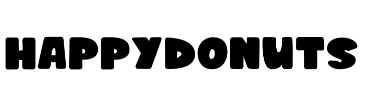 HAPPY DONUTS  Free Fonts Download