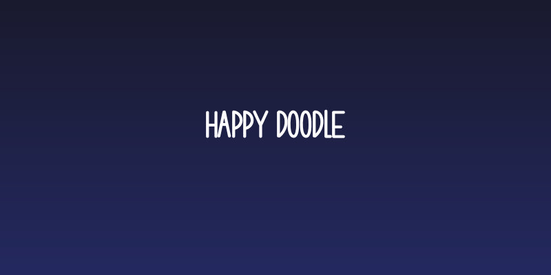 HAPPY DOODLE Social Header