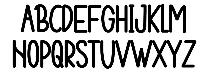 HAPPY DOODLE Font LOWERCASE
