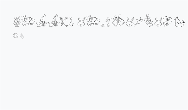 HAPPY EASTER_DEMO Business Card