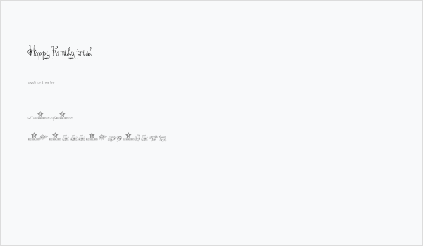 HAPPY FAMILY TRIAL Business Card