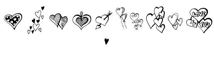 HAPPY VALENTINE'S DAY Font OTHER CHARS