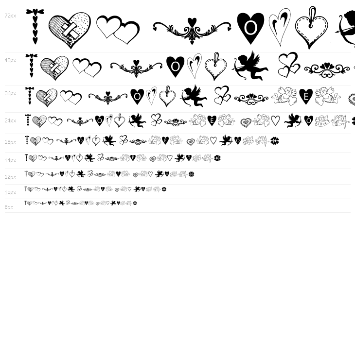 HAPPY VALENTINE'S DAY Waterfall