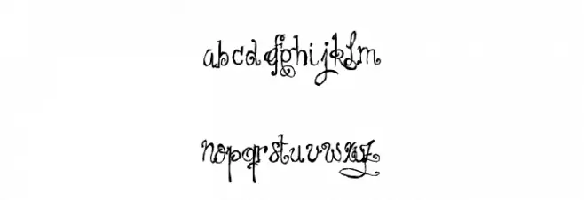 HAPPYFAMILY-TRIAL Schriftart Kleinbuchstaben