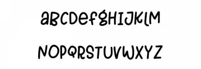 HAPPYLINE Polices MINUSCULES