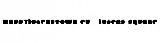 HAPPYLOVERSTOWN.EU - Lovers Square  Frei Schriftart Herunterladen