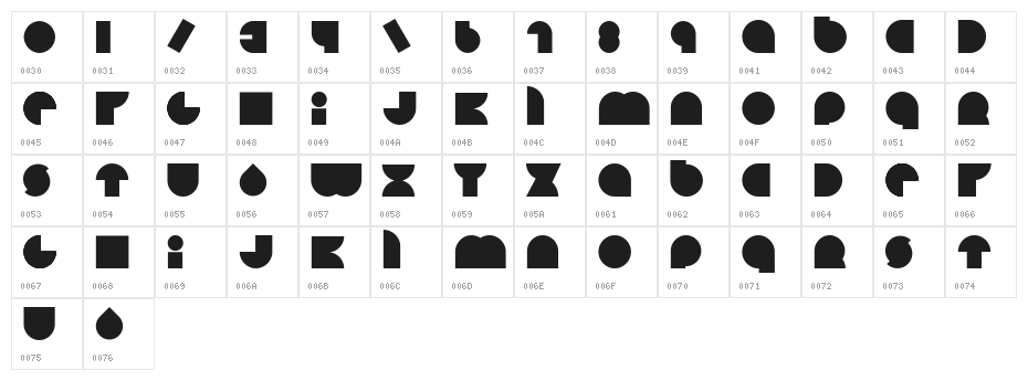 HAPPYLOVERSTOWN.EU - Lovers Square Character Map