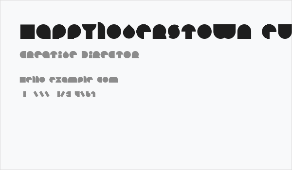 HAPPYLOVERSTOWN.EU - Lovers Square Business Card