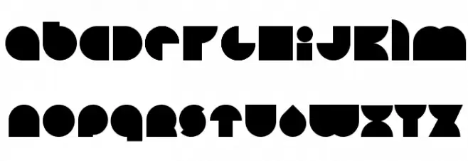 HAPPYLOVERSTOWN.EU - Lovers Square フォント 小文字