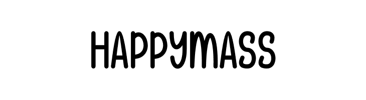 HAPPYMASS  font caratteri gratis