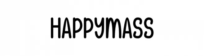 HAPPYMASS  Fuentes Gratis Descargar