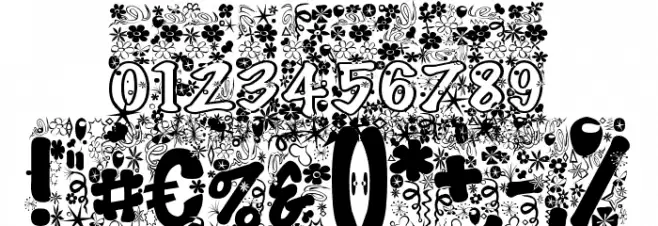 HAPPYdave Font OTHER CHARS