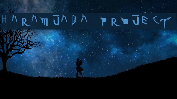 HARAMJADA PROJECT Font examples