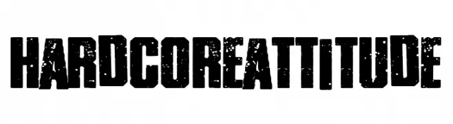 HARDCORE ATTITUDE  Frei Schriftart Herunterladen