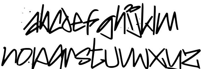 HARDTAGZ Caratteri MINUSCOLO