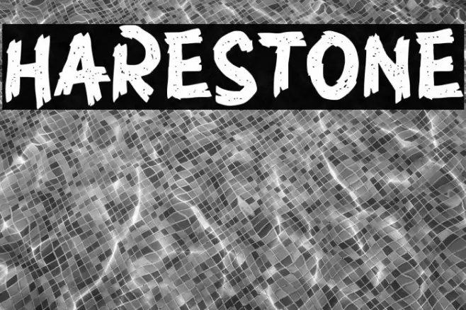 HARESTONE Font examples