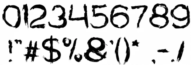 HARLEY QUEEN Font OTHER CHARS