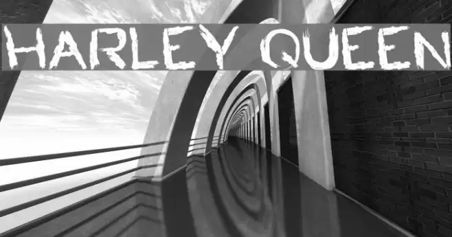 HARLEY QUEEN Font examples