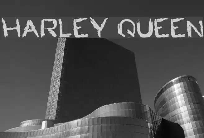 HARLEY QUEEN Font examples