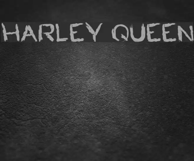 HARLEY QUEEN Font examples