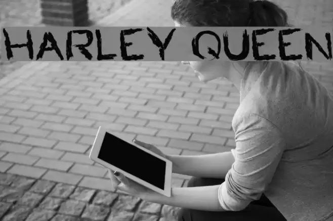 HARLEY QUEEN Font examples
