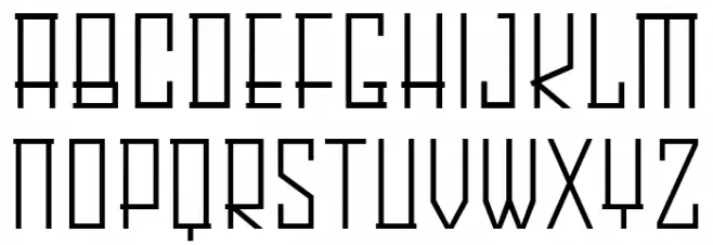 HARLEY Thin Font OTHER CHARS