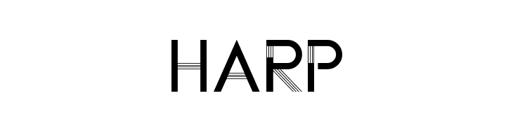 HARP  Fuentes Gratis Descargar