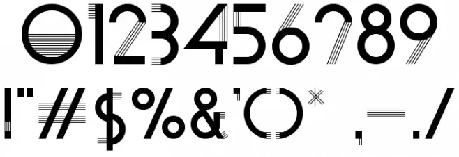 HARP Font OTHER CHARS