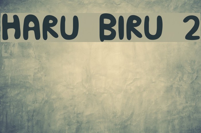 HARU BIRU 2 Example 1