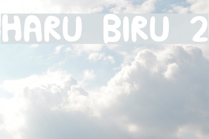 HARU BIRU 2 Example 2