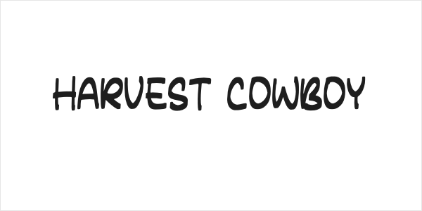 HARVEST COWBOY Logo