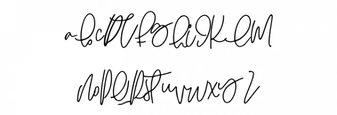 HARVEST 字体 小写