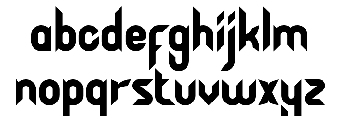 HASTER Font LOWERCASE