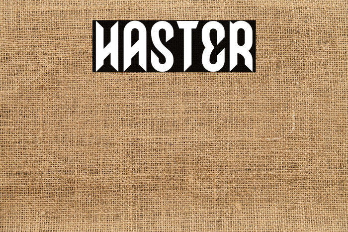 HASTER Example 1