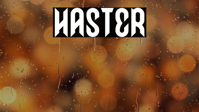 HASTER Example 2
