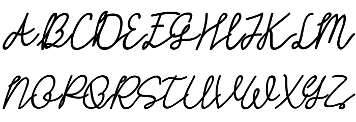 HASTON DEMO Script Font OTHER CHARS