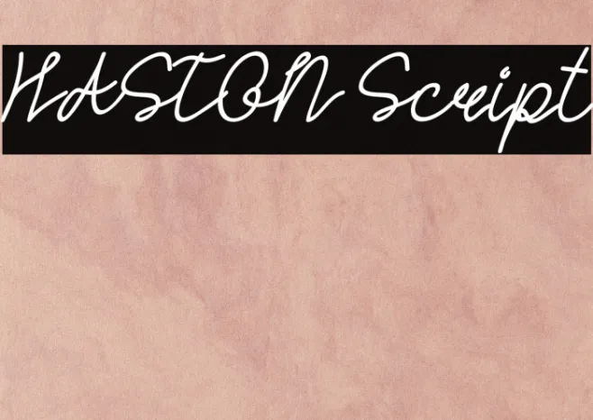 HASTON Script Example 1
