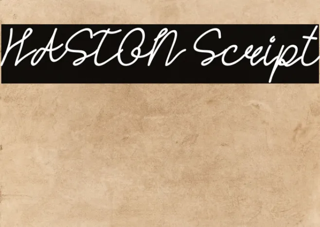HASTON Script Example 2