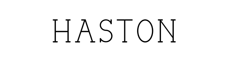 HASTON  Frei Schriftart Herunterladen