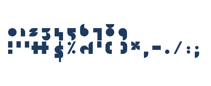 HAUS Regular Other Characters