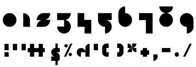 HAUS Regular Font OTHER CHARS