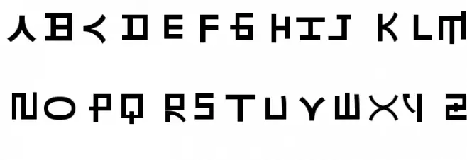 HaNgUl LoVe3 字体 大写