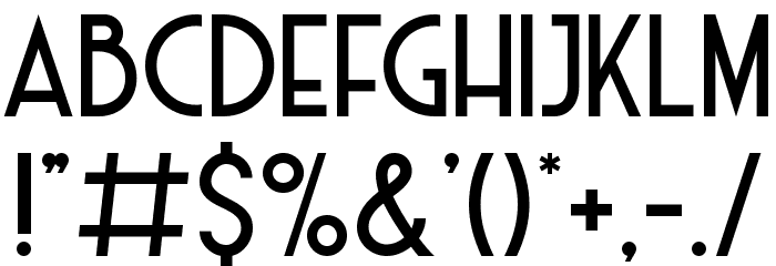 Haarlem Deco DEMO Font OTHER CHARS