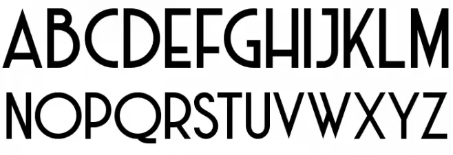 Haarlem Deco DEMO 字体 大写