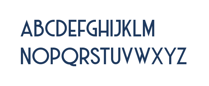 Haarlem Deco [Demo] Lowercase