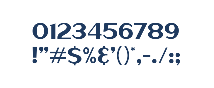 Haarlem Sans [Demo] Other Characters