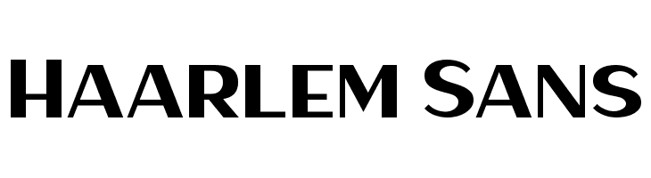 Haarlem Sans  font caratteri gratis
