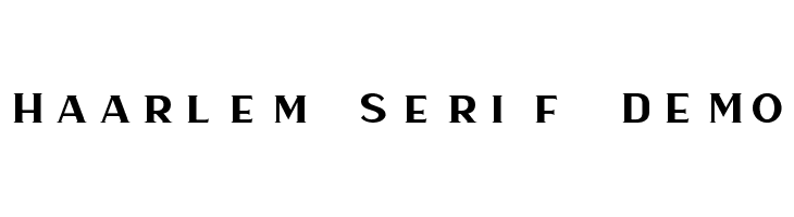 Haarlem Serif DEMO  baixar fontes gratis