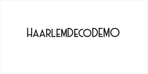 HaarlemDecoDEMO Logo