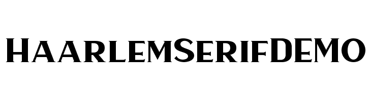 HaarlemSerifDEMO  baixar fontes gratis